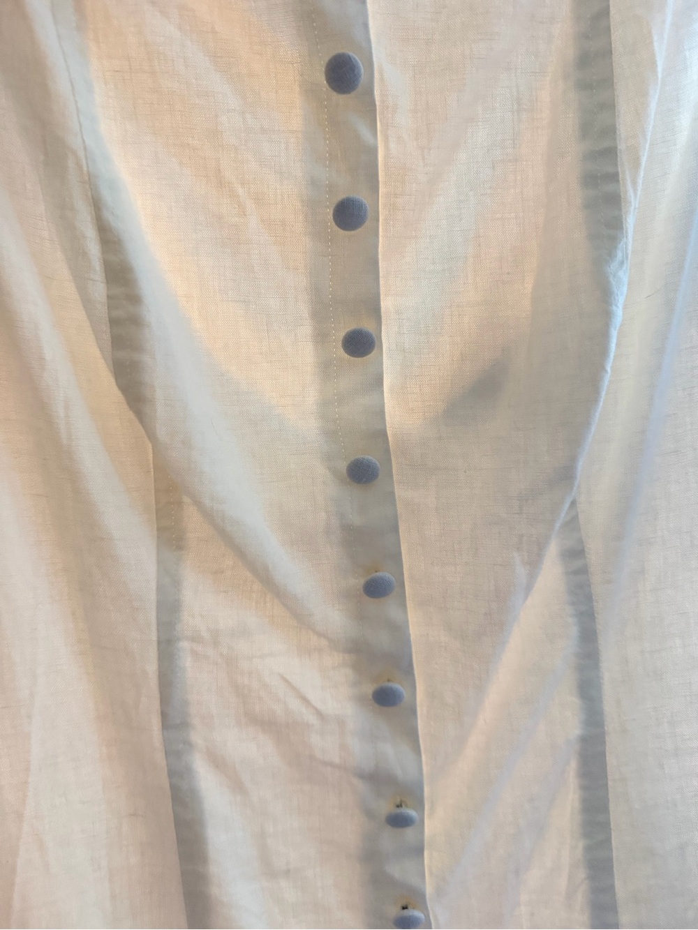 Target White Sleeveless Dress with Button-Back - Picture 4 of 5